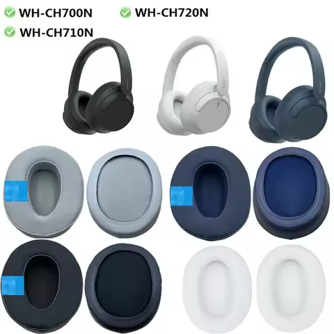 Cooling Gel Ear Pads for Sony WH-CH700N WH-CH710N WH-CH720N Headphones Replacement high quality Earm