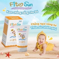 Fito Sun Physical Sunscreen, Moisturizing, Safe for Baby Skin from 6 Months Old, 30G Tube