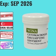 Wina Emulsifying Ointment 100g | Gentle, Non-Irritant Skin Moisturizer & Protective Ointment Emolin