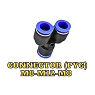 CONNECTOR PYG M8-M12-M8 - PYG-8-12-8