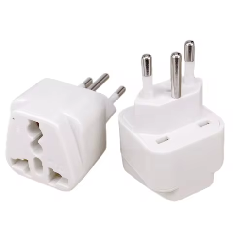 Universal Black Copper 10A 250V EURO UK AU USA EU to Swiss Switzerland Suisse 3 Pin AC Power Plug Co