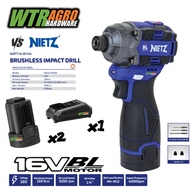 NIETZ NZ16-W150A 16V Brushless Cordless Impact Driver Impact Wrench Impact Drill SIRIM 150Nm