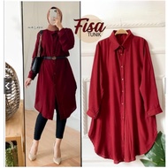 Terlaris Tunik Wanita Jumbo / Atasan Wanita Jumbo / Tunik Fisa Jumbo /