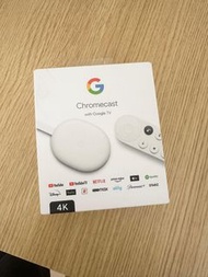 Google Chromecast with Google TV 4K版 電視串流播放器