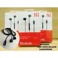 💡MCDODO DIGITAL WIRED EARPHONE HEADSET FOR LIGHTNING💡 MODEL：-🌹HP-4080🌹