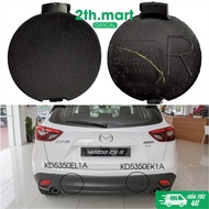Rear bumper tow hole cover for Mazda CX5 2013-2017, round black plastic cover for CX-5 rear bumper