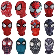 Spiderman Spider Man Miles Morales Elastic Mask Headcover Costume Adult Cosplay