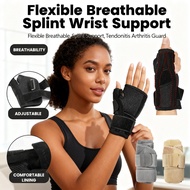 Splint Support Arthritis Thumb Wrist Breathable Guard Tendonitis Protector