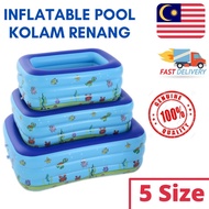 3 Rings Inflatable Swimming Pool (5 Size) Kolam Renang Baby Swimming Pool Kids Swimming Pool Childre