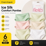 KATUN Charm Kapok 6Pcs Women's Fashion Panties Women's Cotton Underwear BKC010-2 Panties Cotton Pant