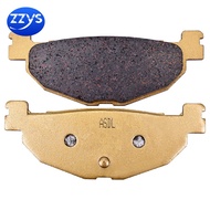 ZZYS Motorcycle Rear Brake pads for Yamaha XP500 TMAX 2004-2011 YP400 Majesty 04-13 CP250 Maxm Morph