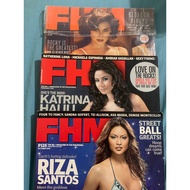 FHM Magazines G Tongi Katrina Halili Riza Santos