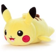 比卡超公仔寵物小精靈  軟優質手感 Pikachu公仔 / 大公仔毛絨玩具 45cm (注意中至大隻) 咕臣 / 枕頭 / 軟墊 / 抱枕 / 靠墊 平行進）Mocchi Mocchi Series