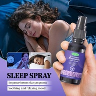 OUHOE Lavender Sleep Spray 30ml Reduce Fatigue Stress  Relief Anxiety Fall Sleep Quickly Insomnia Sl
