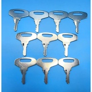 10PCS Ignition Key 55240 66711-55240 66711-55140 Compatible with Kubota Tractor B20 B5100 B6100 B620