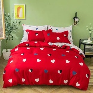 Bedsheet with comforter (Queen)-7 in 1