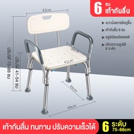 Planet เก้าอี้นั่งถ่ายพร้อมถังเดินทางได้ แบบพับได commode chair / toilet chair เก้าอี้กระโถน ก้าอี้ผู้ป่วยห้องน้ำแบบพกพ รับประกันหนึ่งป