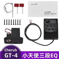 Preamp Gitar Akustik Siri GT GT-4 Equalizer 3-Jalur EQ Pickup