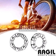 GOTRI PELOR RODA BELAKANG SEPEDA 1/4 x 7 SARANGAN SARANG RANCANG HUB RODA BOS BOSCH MTB FEDERAL BMX