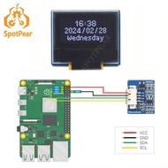 0.49inch OLED Screen Display 64×32 SSD1315 For Raspberry Pi / ESP32 / Pico / STM32