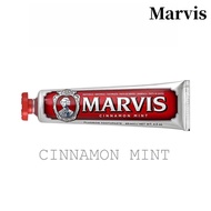 Marvis Toothpaste  Smokers Whitening Toothpaste Cinnamon Mint  Marvis Tootpaste 85ml