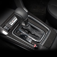 2014 2017 Subaru Forester SJ Gear Panel Center Console decorate carbon fiber  accessories