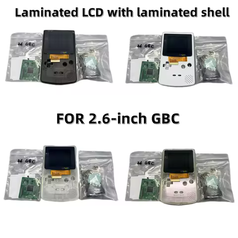 2.6-inch laminated GAMEBOY COLOR GBC IPS LCD with Special Shell