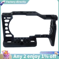 E7-Camera Cage  A6100 A6300 A6400 A6500 Accessory Case Handheld Bracket Cold Shoe Mic LED Light Moun