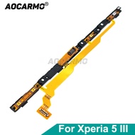 For Sony Xperia 5 III / X5iii 5G Mark3 XQ-BQ72 Power Button On/Off Volume Camera Switch Flex Cable R