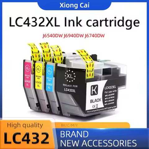 Australia , New Zealand LC432XL LC432 Ink cartridge，For Brother MFC-J5340DW MFC-J5740DW MFC-J6540DW 