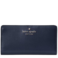 Kate Spade Staci Large Slim Bifold Wallet in Nightcap
