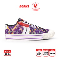 Dorks Batik Wangsa - Sepatu Sneakers Casual Pria Wanita Sepatu Sekolah Motif Batik Dorks