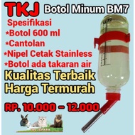 Rabbit drinking bottle 500 ML BM7 stainless steel cat drinking bottle 500 ML animal drinking bottle 