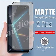 Full Cover Matte Tempered Glass For ZTE Nubia Neo 2 Neo2 5G 2024 Anti-Fingerprint Matte Screen Protector Film For ZTE Nubia NEO NEO2 ZTE NubiaNeo NubiaNeo2 5G Phone Front Film