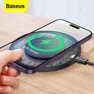 Baseus 15W Fast Wireless Charger For iPhone 14 13 12 For Airpods Qi Wireless Charging Pad For Samsung S22 S10 Xiaomi Huawei