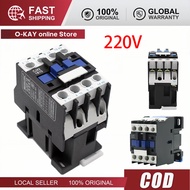 AC Contactor CJX2 Series - 220V Magnetic Switch, 9A-32A (6511/1210/1810)