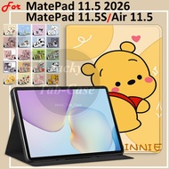 For HUAWEI MatePad 11.5 2026 New Tablet TXZ-W10 Fashion Cartoon Pattern Case Air 11.5-inch S 11.5S P