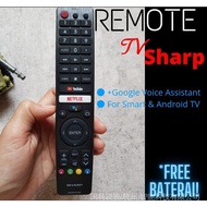 Sharp Aquos Smart Android TV remote TV 4K gb346wjsa (latest)/gb326wjsa original 100% New