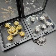 Butang Baju Melayu Muslimin Premium Design Mens Fashion Butang Baju Melayu Warisan Negara Keris Bula