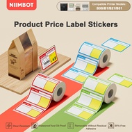 NIIMBOT B21/B1/B31 Product Price Label Paper, Supermarkets Price Label Stickers, Convenience Stores