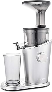 Hurom Slow Juicer Cold Press Fruits &amp; Vegetables Slow Juicer (Juice Extractor) Platinum Silver