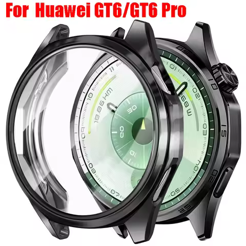 Case for Huawei Watch GT6 46mm 41mm Screen Protector Soft TPU Cases Protective Cover For Huawei GT 6