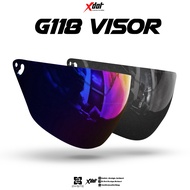 G118 XDot Helmet Visor / WITH SIRIM MALAYSIA / HALF CUT HELMET / DEMI JET / SIANG MALAM / DAY NIGHT