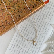 復古巴洛克風格串珠 貝殼項鍊