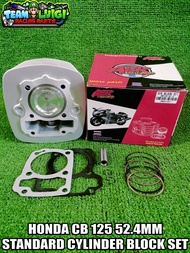 AEK HONDA CB 125 52.4MM STANDARD CYLINDER BLOCK SET 100% THAILAND MADE