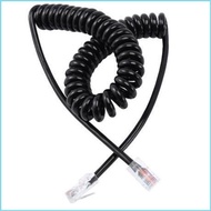 RUN Portable Convenient 8 Pin Microphone Cable Replacement for HM-98 HM-133 Use