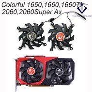 Colorful GTX 1650,1660,1660TI Battle Ax ,RTX 2060 2060 SUPER Battle Ax Replacement Fan