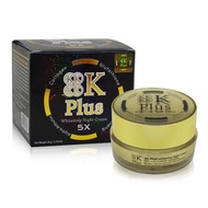 NEW โฉมใหม่ ครีม 4K Plus 5 X Whitening Cream ครีมบำรุงผิวหน้าไนท์ครีม (ของแท้มีสแตมป์ทอง) ดีลตรงบริษัท | 20 g X 1 ชิ้น