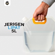 Kantong Air Zam Zam Portable Jerigen Plastik Lipat Tas Travel Size Jrigen