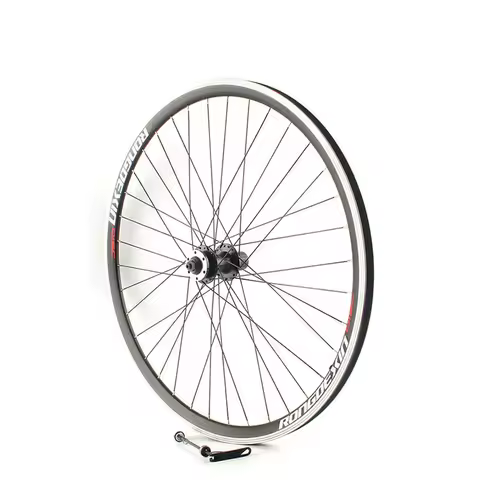 Cruiser Tour Bike Wheelset, Double Deck Rim, Front Wheel Disc, V Brake, Rear Back Wheels, Cassette a